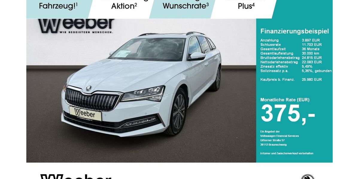 Skoda Superb 41.938 km 25.980 &euro; Weil der Stadt 71263