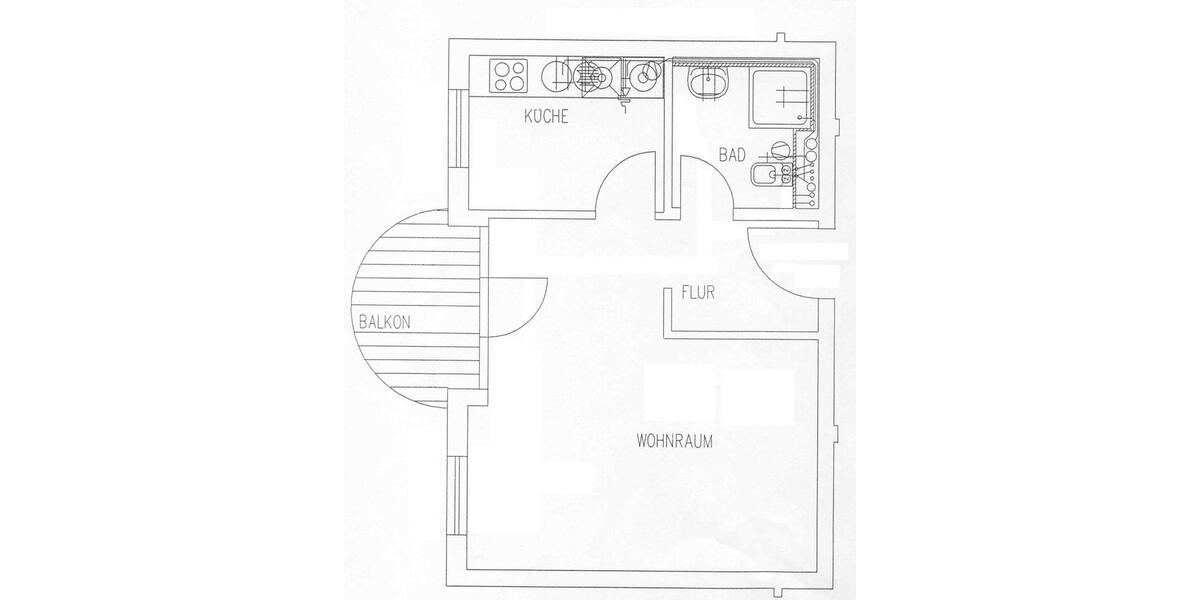 Etagenwohnung Böblingen Dagersheim - 1 Zimmer, 36 m&sup2;, 580&euro; | Angebot:27554085