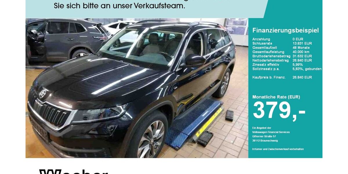 Skoda Kodiaq 89.990 km 26.790 &euro; Weil der Stadt 71263