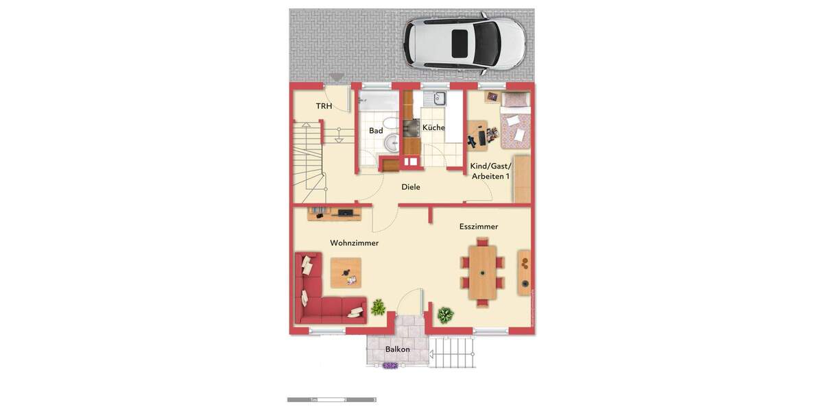 Einfamilienhaus Stuttgart Wolfbusch - 6 Zimmer, 110 m&sup2;, 485.000&euro; | Angebot:25747566