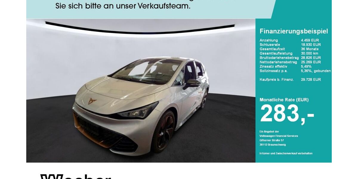 Cupra Born 26.340 km 29.728 &euro; Leonberg 71229