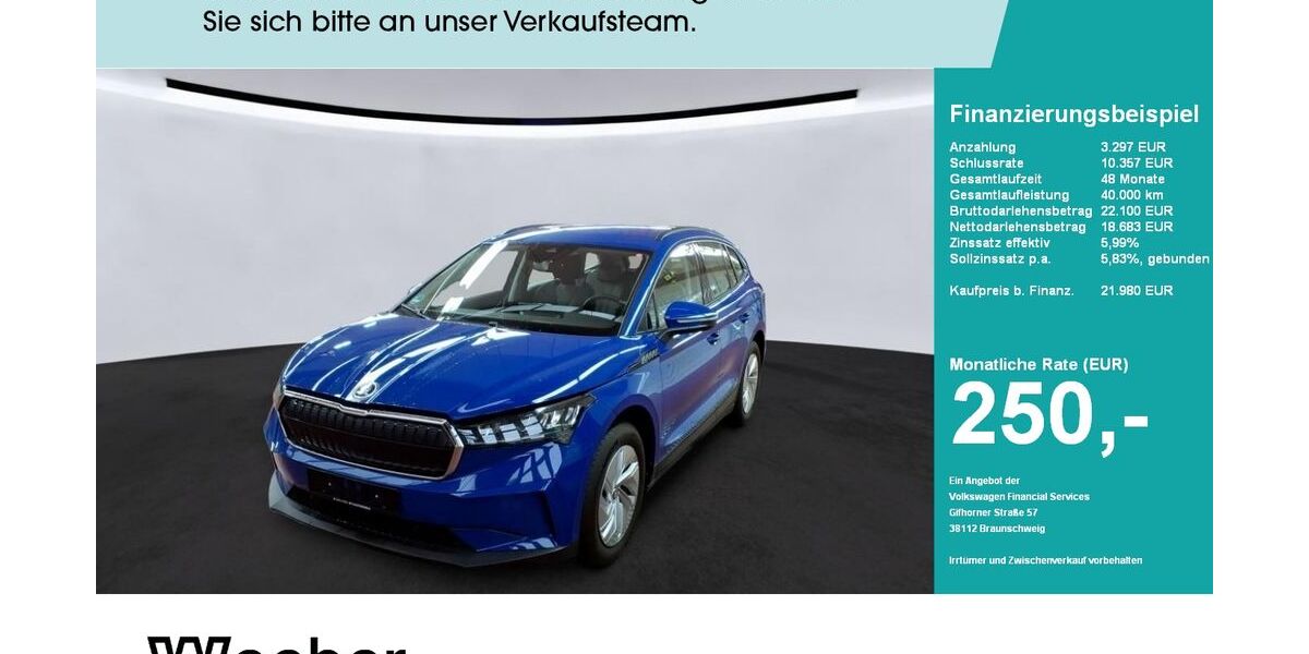 Skoda Enyaq 25.416 km 21.980 &euro; Weil der Stadt 71263