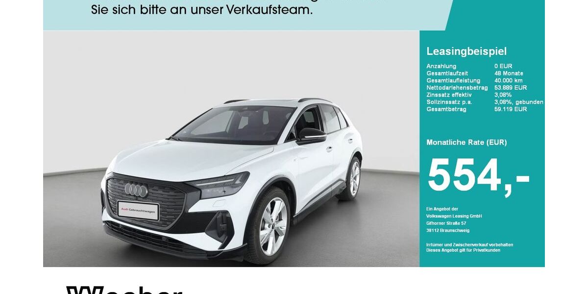 Audi Q4 e-tron 13.900 km 53.889 &euro; Leonberg 71229