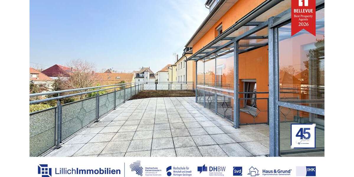 Etagenwohnung Kornwestheim - 4 Zimmer, 97 m&sup2;, 1.400&euro; | Angebot:25707479