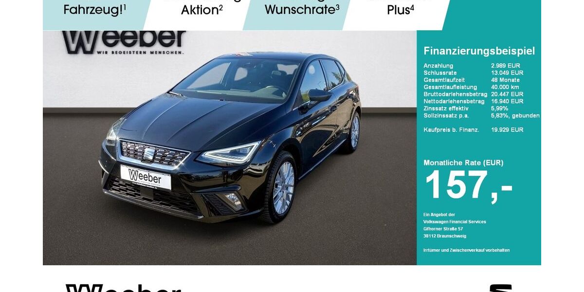 Seat Ibiza 20.056 km 19.819 &euro; Weil der Stadt 71263