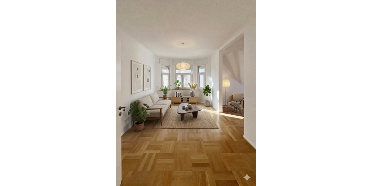 Etagenwohnung Stuttgart Stuttgart-Ost - 4 Zimmer, 96 m&sup2;, 1.750&euro; | Angebot:25776969