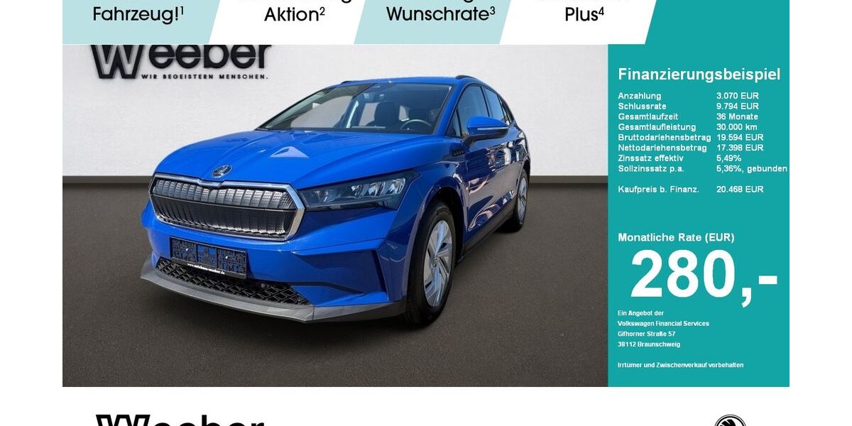 Skoda Enyaq 63.268 km 20.270 &euro; Weil der Stadt 71263