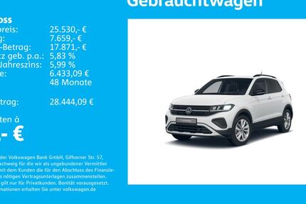 VW T-Cross 5.105 km 25.530 &euro; Stuttgart-Wangen 70188
