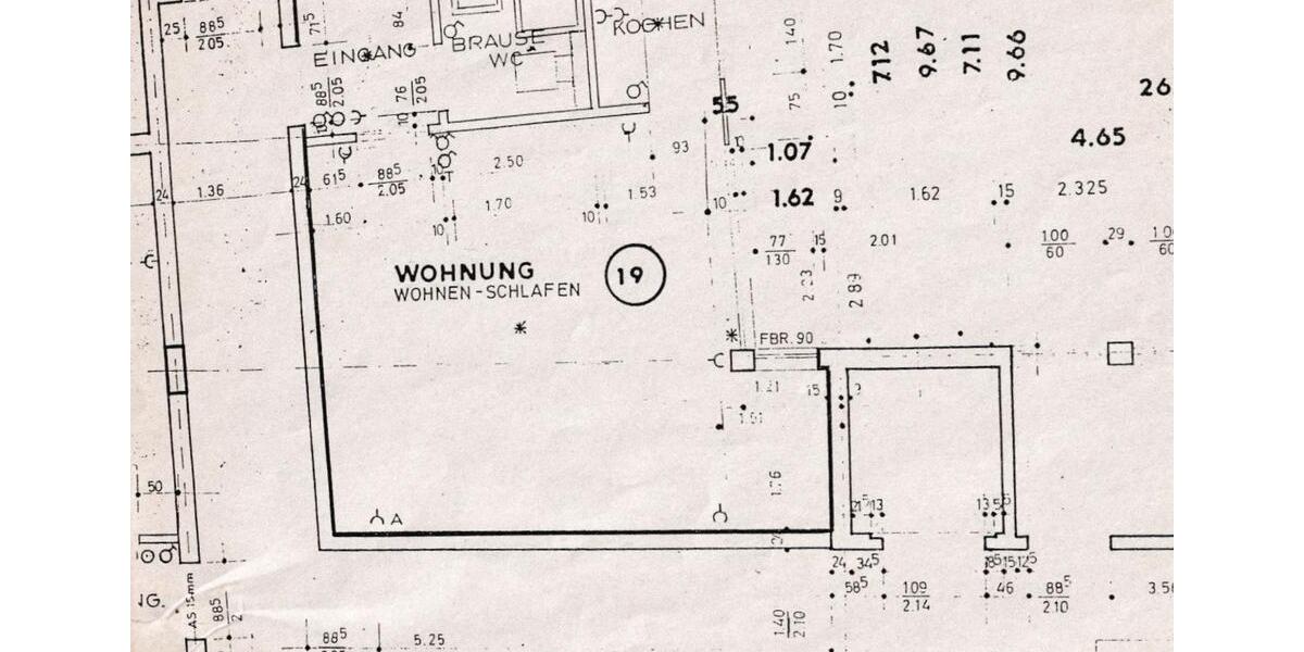 Etagenwohnung Stuttgart Stuttgart-Mitte - 1 Zimmer, 34 m&sup2;, 1.030&euro; | Angebot:25944576