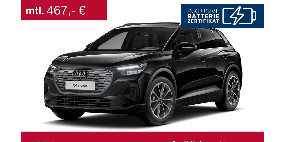 Audi Q4 e-tron 4.921 km 45.930 &euro; Ludwigsburg 71636