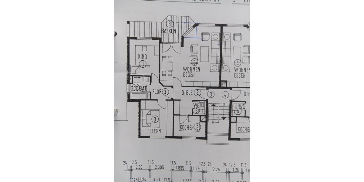 Etagenwohnung Stuttgart Birkach - 3.5 Zimmer, 90 m&sup2;, 415.000&euro; | Angebot:27551169