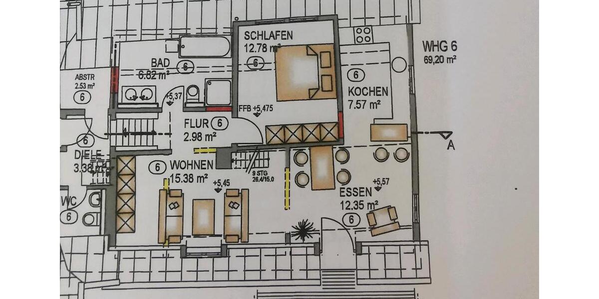 Maisonettenwohnung Stuttgart Mühlhausen - 2 Zimmer, 69 m&sup2;, 299.000&euro; | Angebot:26061312