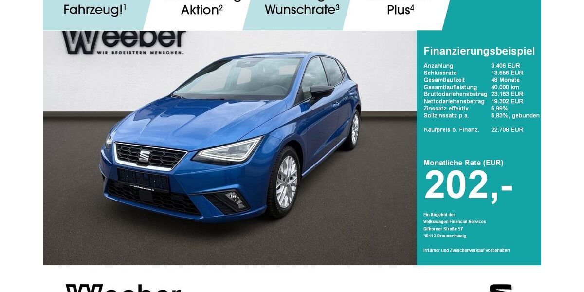 Seat Ibiza 21.291 km 21.480 &euro; Weil der Stadt 71263