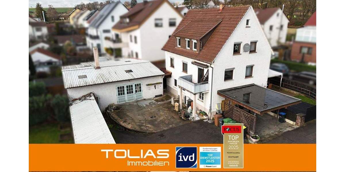 Mehrfamilienhaus, Wohnhaus Ditzingen Hirschlanden - 6 Zimmer, 127 m&sup2;, 555.000&euro; | Angebot:25771171