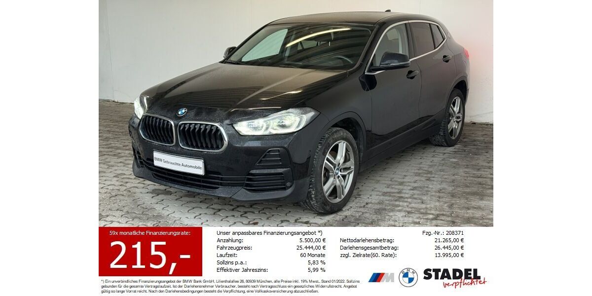 BMW X2 21.456 km 23.989 &euro; Heilbronn 74074