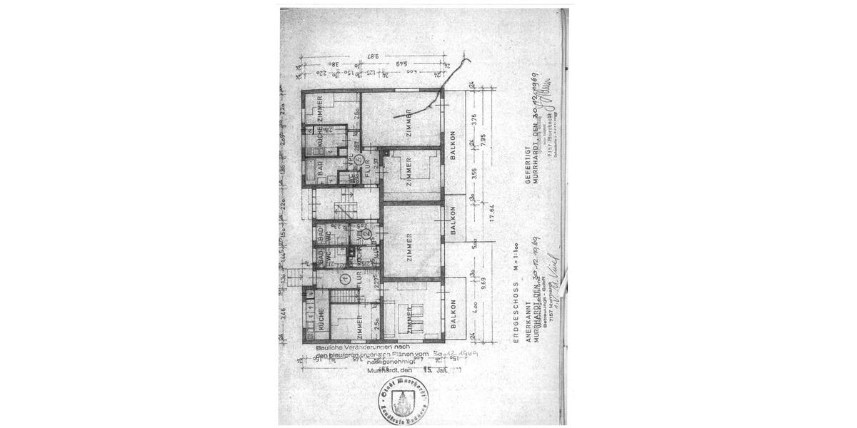 Erdgeschoßwohnung Murrhardt - 3 Zimmer, 65 m&sup2;, 189.000&euro; | Angebot:26941756
