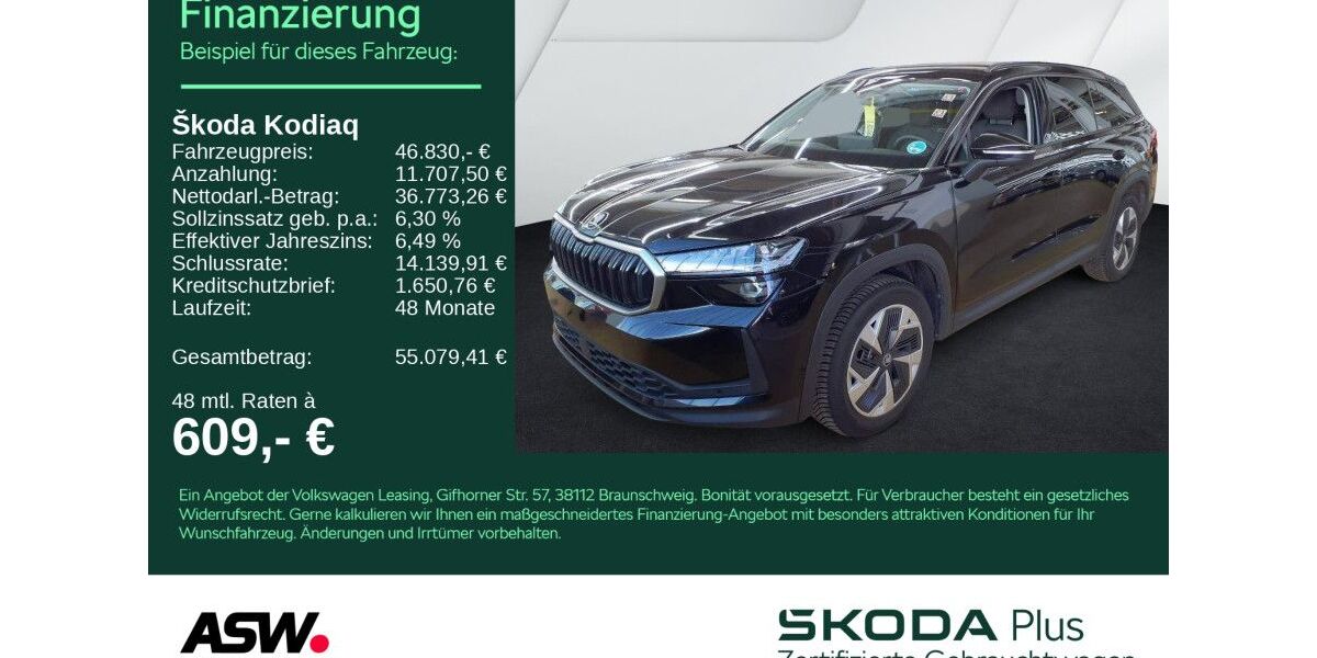Skoda Kodiaq 24.700 km 46.830 &euro; Heilbronn 74076