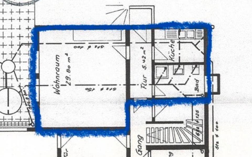 Erdgeschoßwohnung Illingen - 1 Zimmer, 47 m&sup2;, 550&euro; | Angebot:25934866
