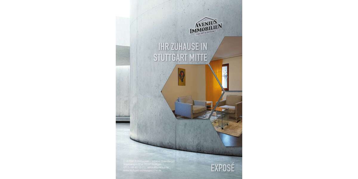 Zimmer Stuttgart Stuttgart-Mitte - 2 Zimmer, 850&euro; | Angebot:27566674