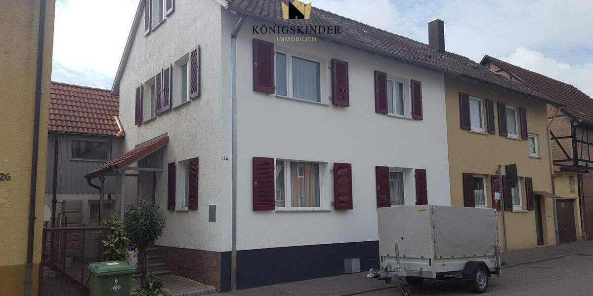 Doppelhaushälfte Markgröningen - 5 Zimmer, 104 m&sup2;, 399.000&euro; | Angebot:25845449