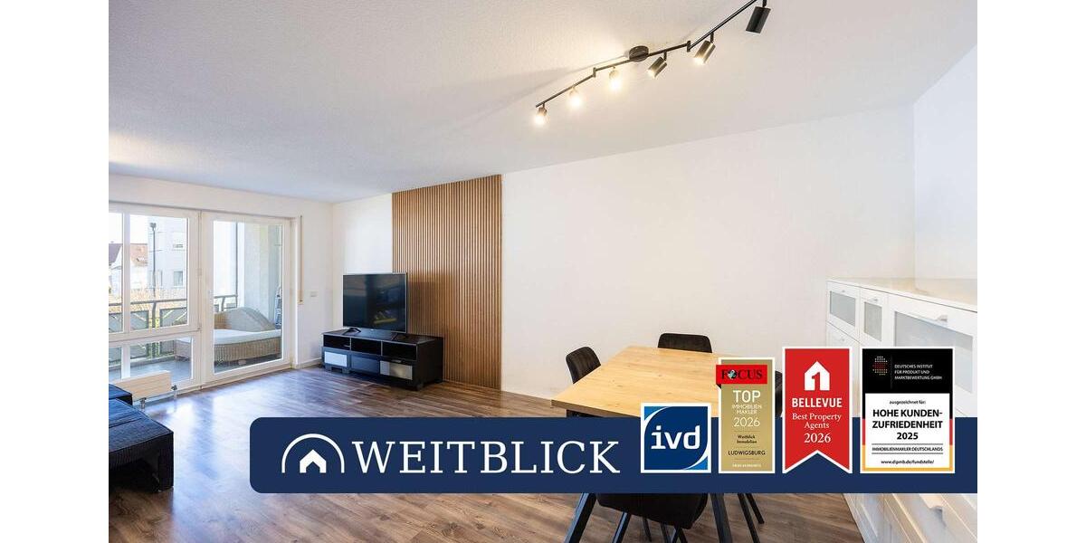 Etagenwohnung Sachsenheim - 2.5 Zimmer, 62 m&sup2;, 770&euro; | Angebot:25923414