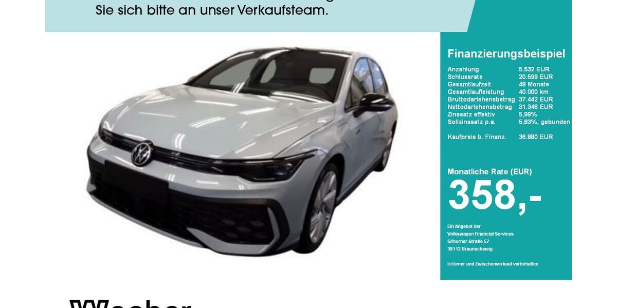 VW Golf 10.670 km 36.830 &euro; Leonberg 71229