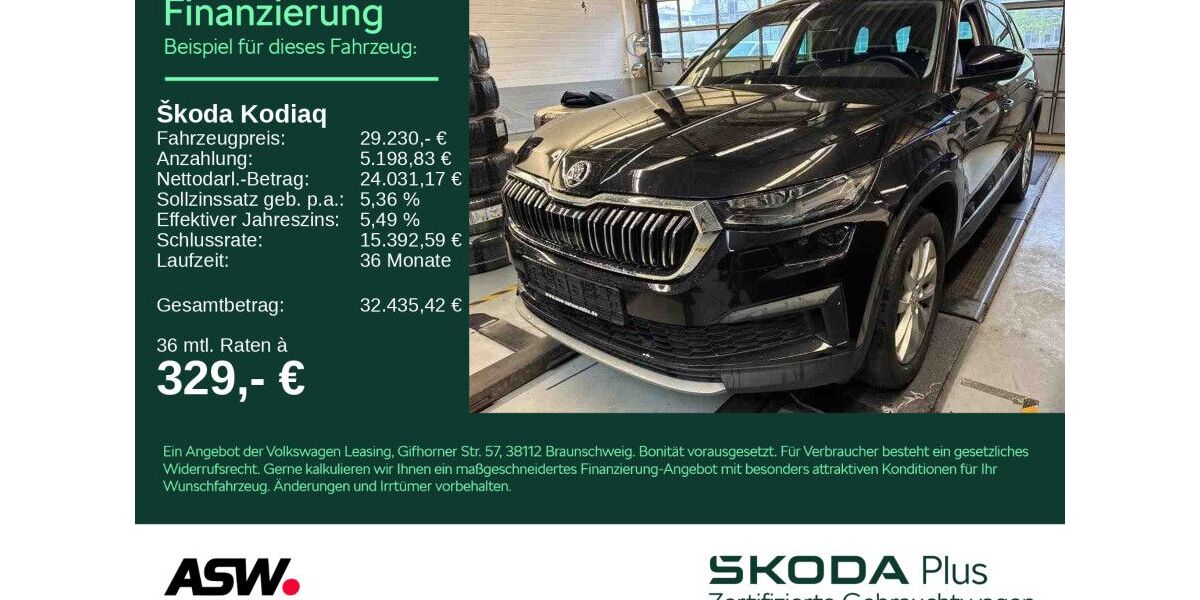 Skoda Kodiaq 95.800 km 29.230 &euro; Weinsberg 74189