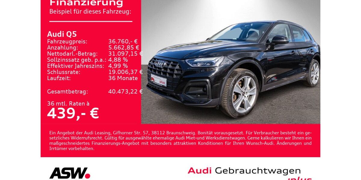 Audi Q5 71.000 km 36.760 &euro; Heilbronn 74074