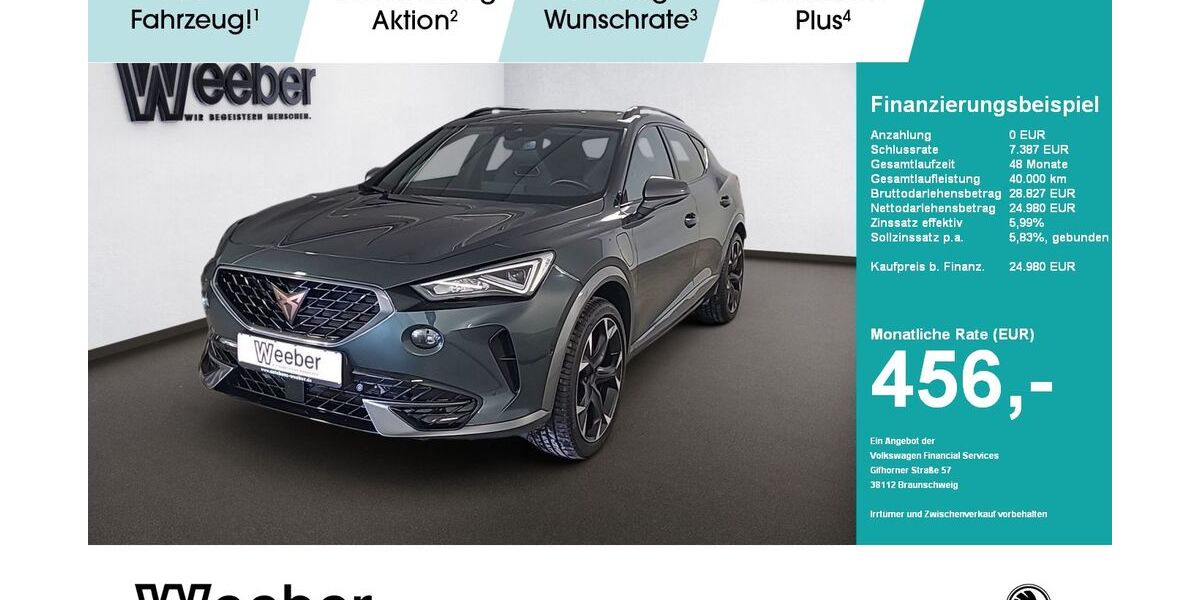 Cupra Formentor 52.593 km 24.490 &euro; Leonberg 71229