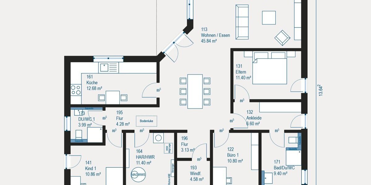 ?? Bungalow mit Wow-Faktor! Großes Grundstück dabei & jede Menge Platz für Ihre Wohnträume! - Bungalow Weil der Stadt | Angebot:27485024
