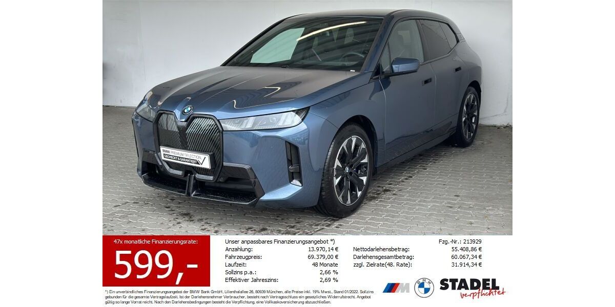 BMW iX 20.895 km 66.440 &euro; Heilbronn 74074