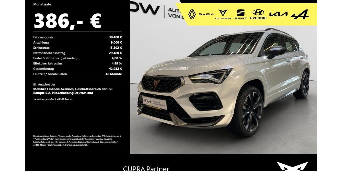Cupra Ateca 19.950 km 37.580 &euro; Heilbronn 74076