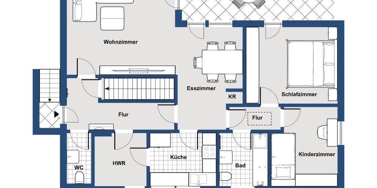 Einfamilienhaus Steinheim an der Murr Höpfigheim - 4 Zimmer, 97 m&sup2;, 445.000&euro; | Angebot:26487896