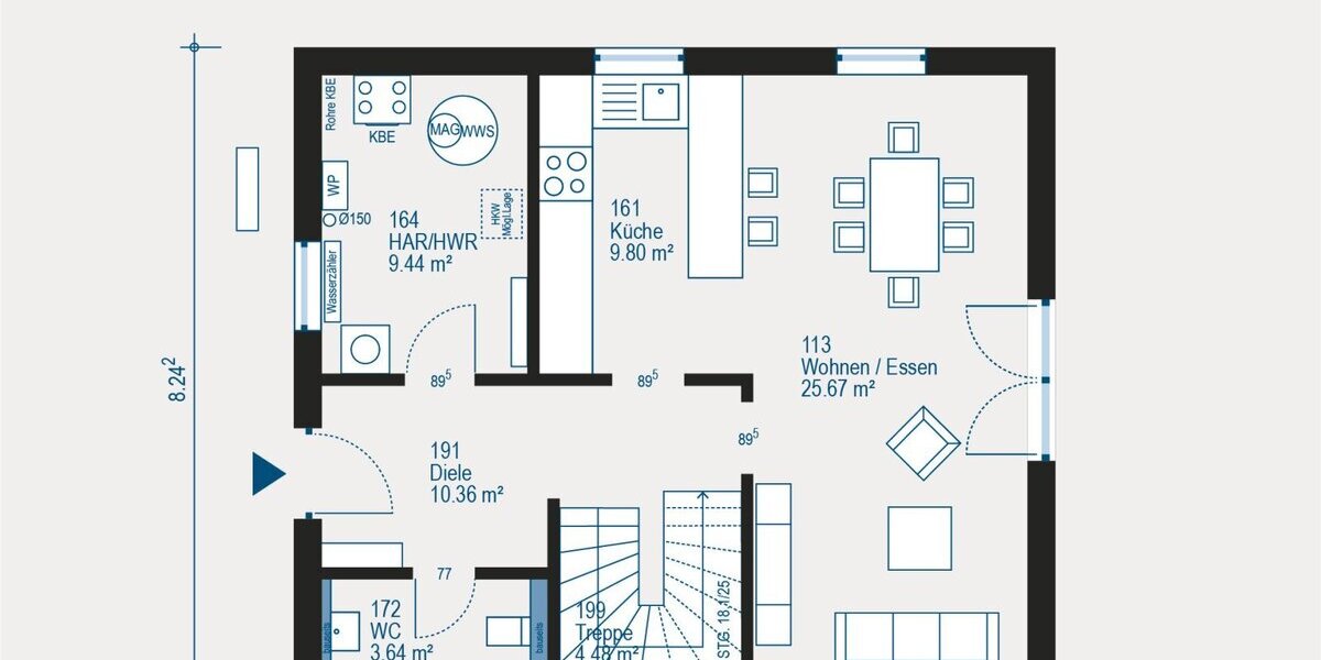 ? Hier schaut man gerne in Weissach raus! Traumblick am Feldrand inkl. Bauplatz, Küche & Garage - Einfamilienhaus Weissach | Angebot:27475590