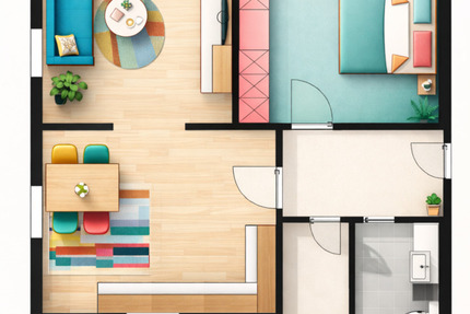 Wohnung Schwaigern - 2 Zimmer, 66 m&sup2;, 925&euro; | Angebot:25844623