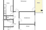 Etagenwohnung Kernen im Remstal Rommelshausen - 3 Zimmer, 83 m&sup2;, 280.000&euro; | Angebot:26308405