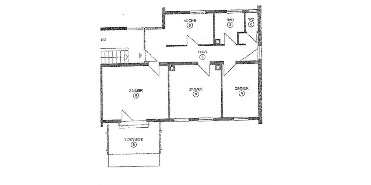 Erdgeschoßwohnung Backnang - 3 Zimmer, 83 m&sup2;, 325.000&euro; | Angebot:27158426