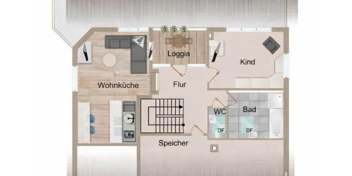Maisonettenwohnung Neckarwestheim - 6 Zimmer, 190 m&sup2;, 2.450&euro; | Angebot:25973464