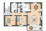 Etagenwohnung Schorndorf - 3.5 Zimmer, 75 m&sup2;, 1.075&euro; | Angebot:27545299