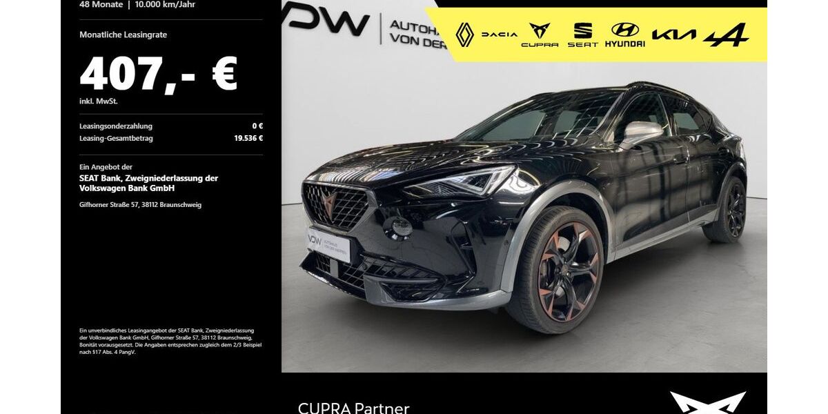 Cupra Formentor 39.990 km 33.680 &euro; Heilbronn 74076