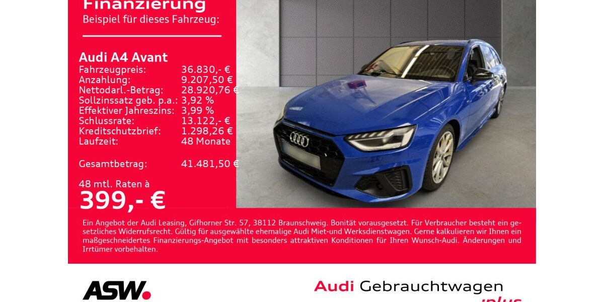 Audi A4 71.900 km 36.830 &euro; Heilbronn 74074