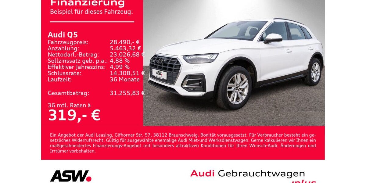 Audi Q5 109.200 km 28.490 &euro; Heilbronn 74074