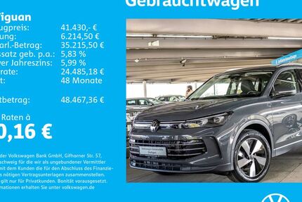 VW Tiguan 1.505 km 41.430 &euro; Stuttgart-Wangen 70188