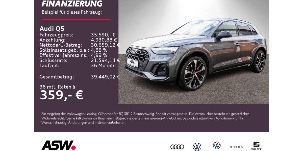 Audi Q5 113.300 km 35.590 &euro; Weinsberg 74189