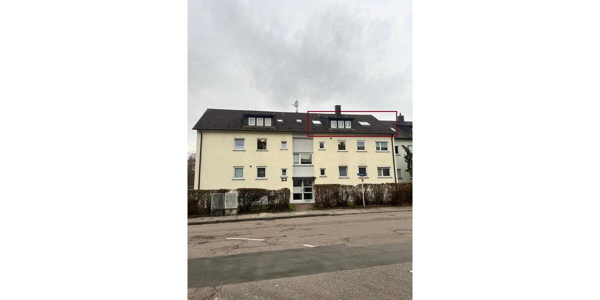 Dachgeschoßwohnung Schorndorf - 3 Zimmer, 61 m&sup2;, 219.000&euro; | Angebot:25355005