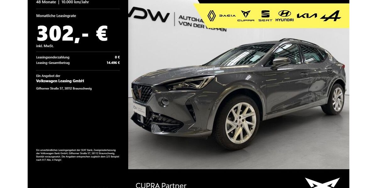 Cupra Formentor 22.900 km 24.980 &euro; Heilbronn 74076