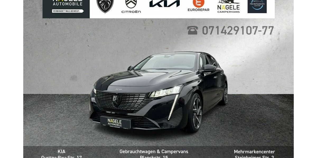 Peugeot 308 6.000 km 22.800 &euro; Bietigheim-Bissingen 74321