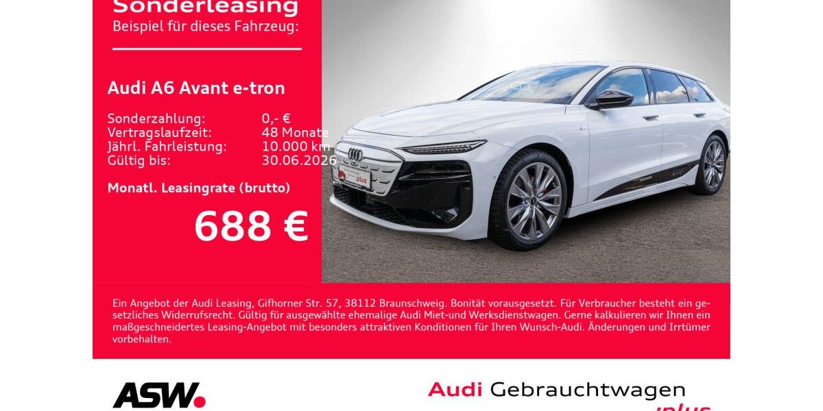 Audi A6 e-tron 18.700 km 66.430 &euro; Heilbronn 74074