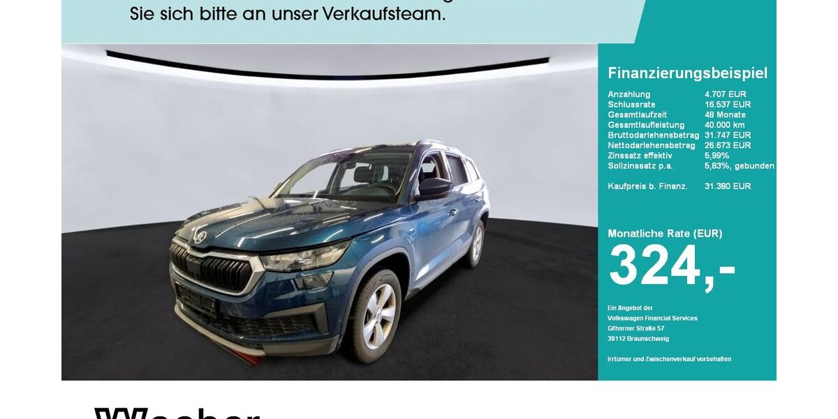 Skoda Kodiaq 72.851 km 31.379 &euro; Leonberg 71229