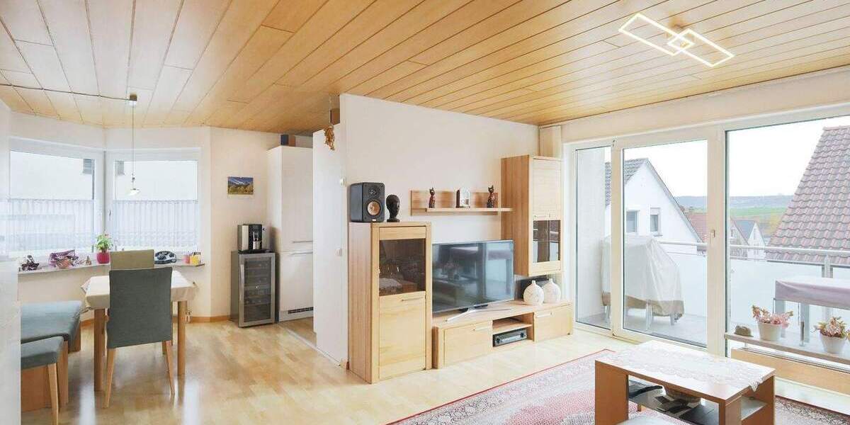 Etagenwohnung Ditzingen-Hirschlanden Hirschlanden - 3 Zimmer, 75 m&sup2;, 300.000&euro; | Angebot:25682089